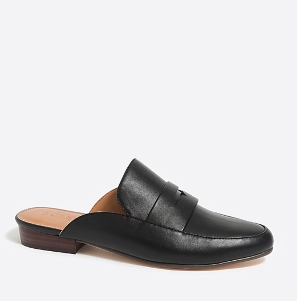 J Crew loafer slides